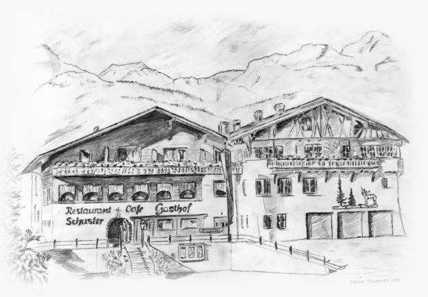 Landgasthof Schuster Nesselwängle Esterno foto